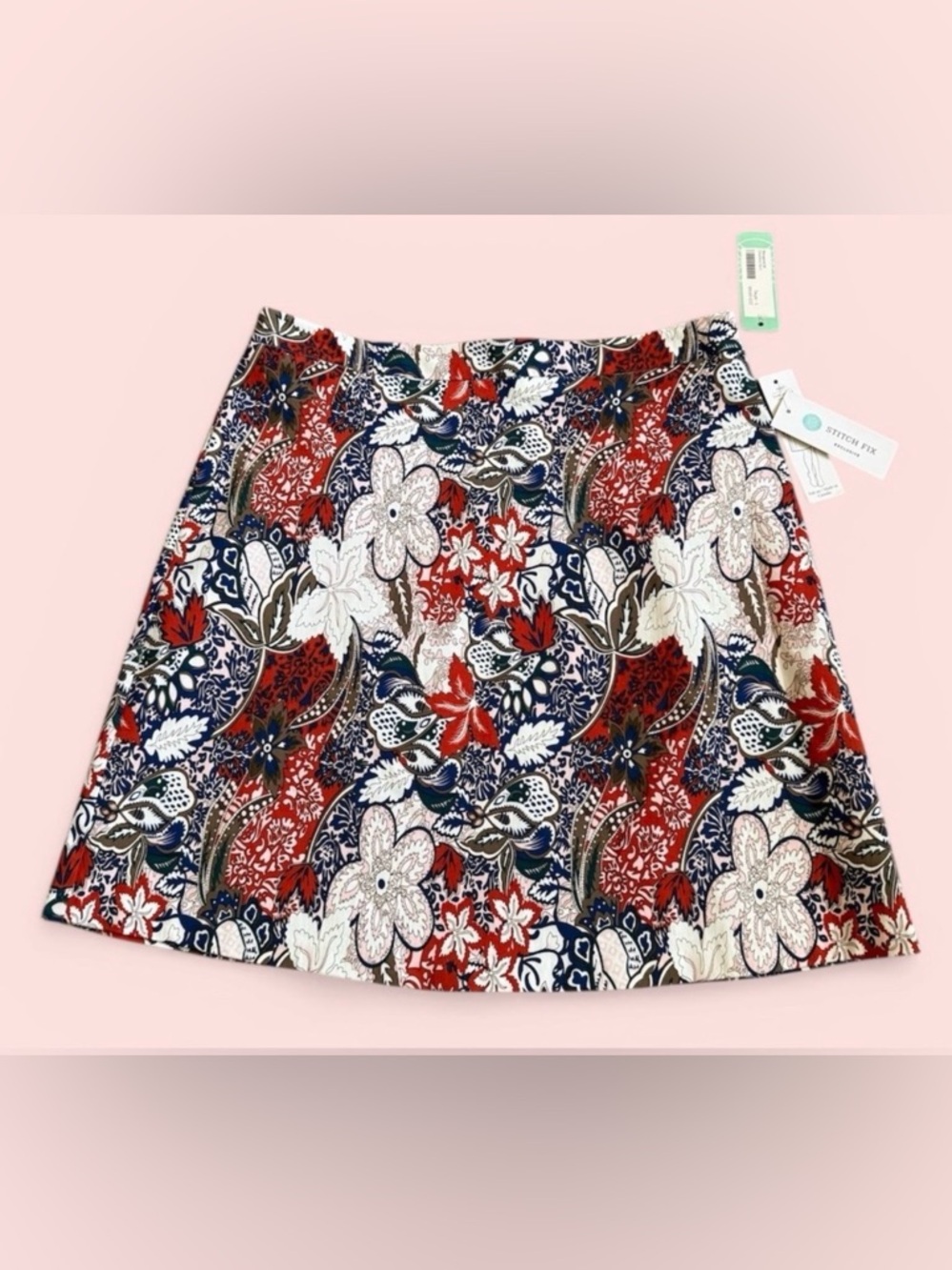 NWT- Margaret M Stitchfix Exclusive Deandra A-Line Skirt- Size L